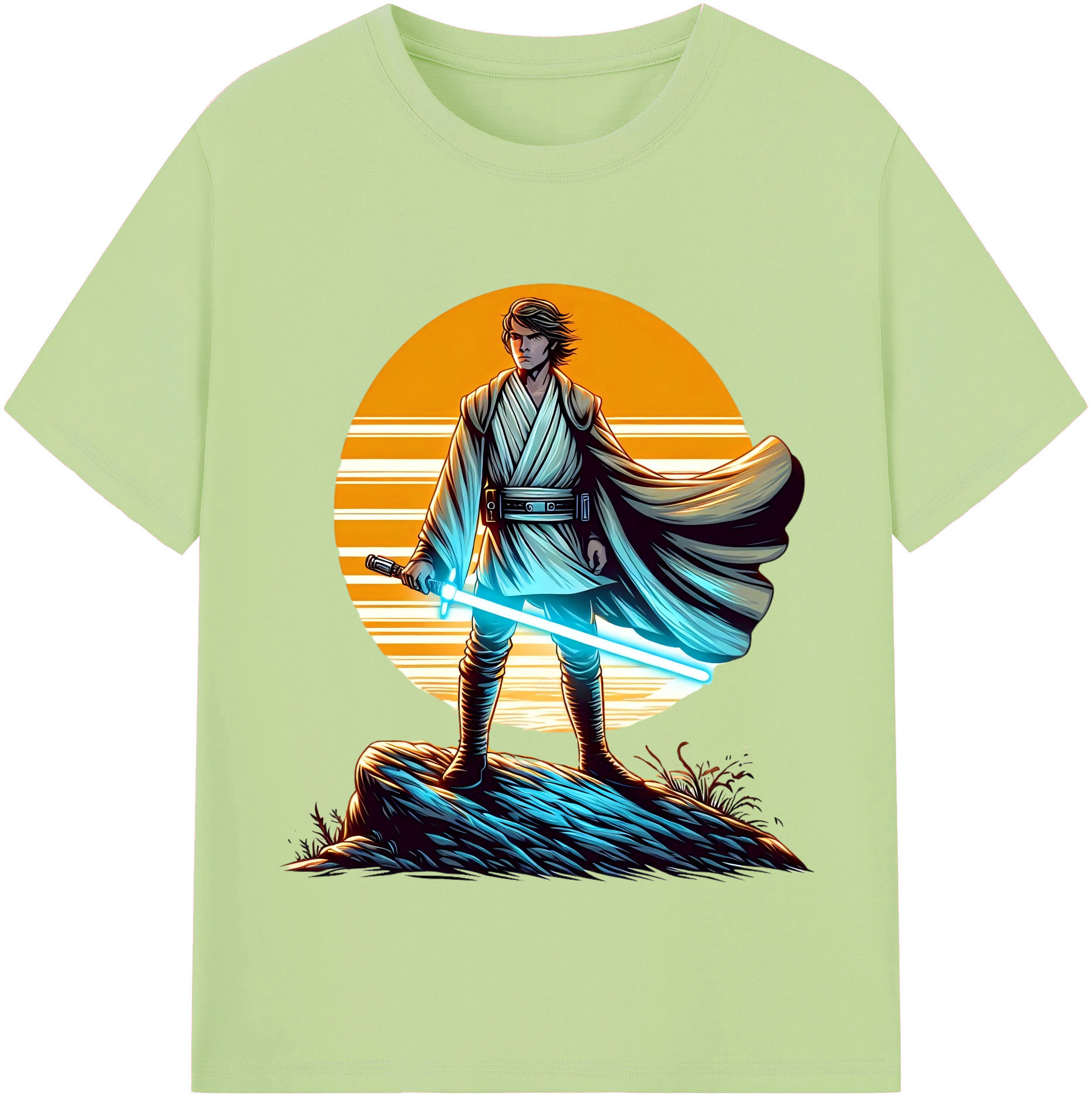 （画像用） スター・ウォーズ Star Wars 綿100％半袖Tシャツ（フロントプリント）